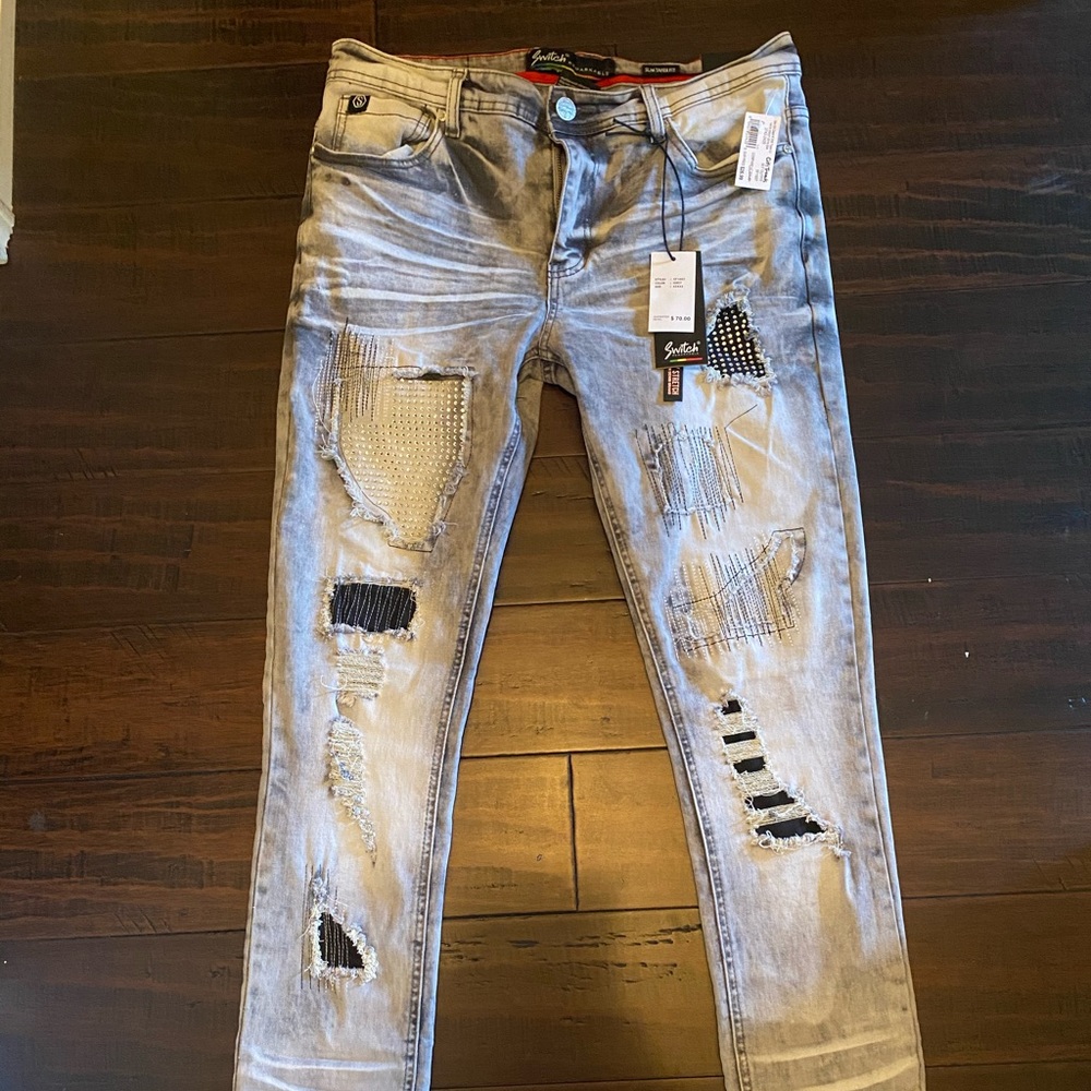 Distressed Jeans